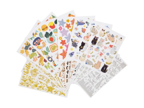Card Making Block/Decorative Stickers/Autumn Craft Set/ Window Picture Templates