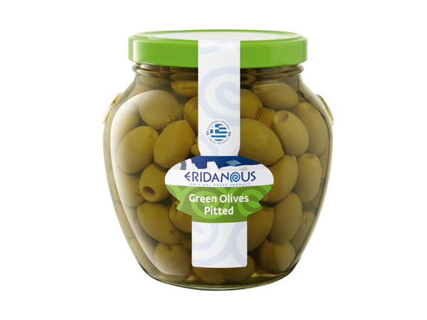 Eridanous Pitted Green Olives