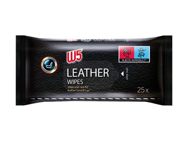 W5 Leather Wipes