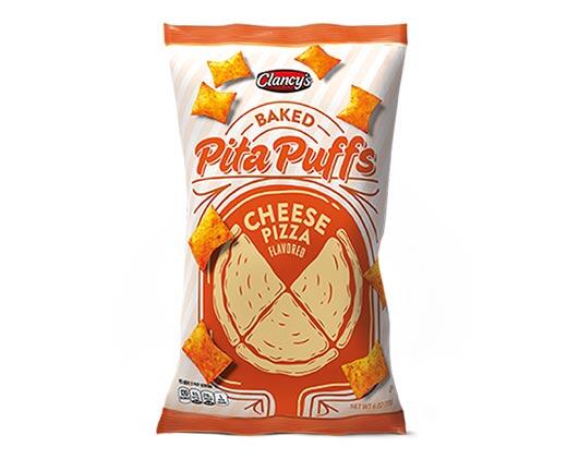 Clancy's 
 Cheese or Pepperoni Pizza Flavored Pita Puffs