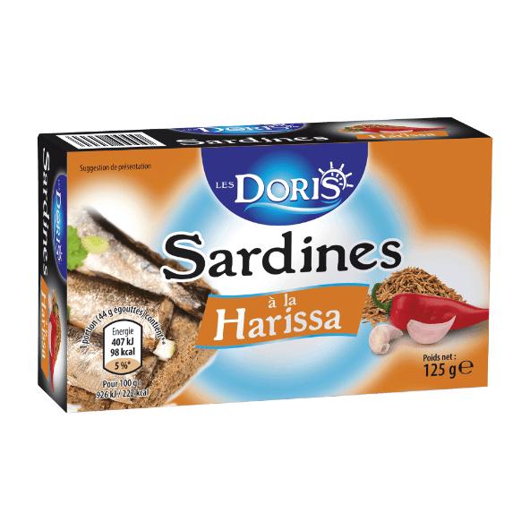 Sardines à la harissa