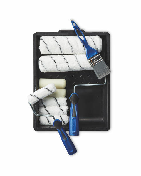 12 Piece Paint Roller Set And Tray