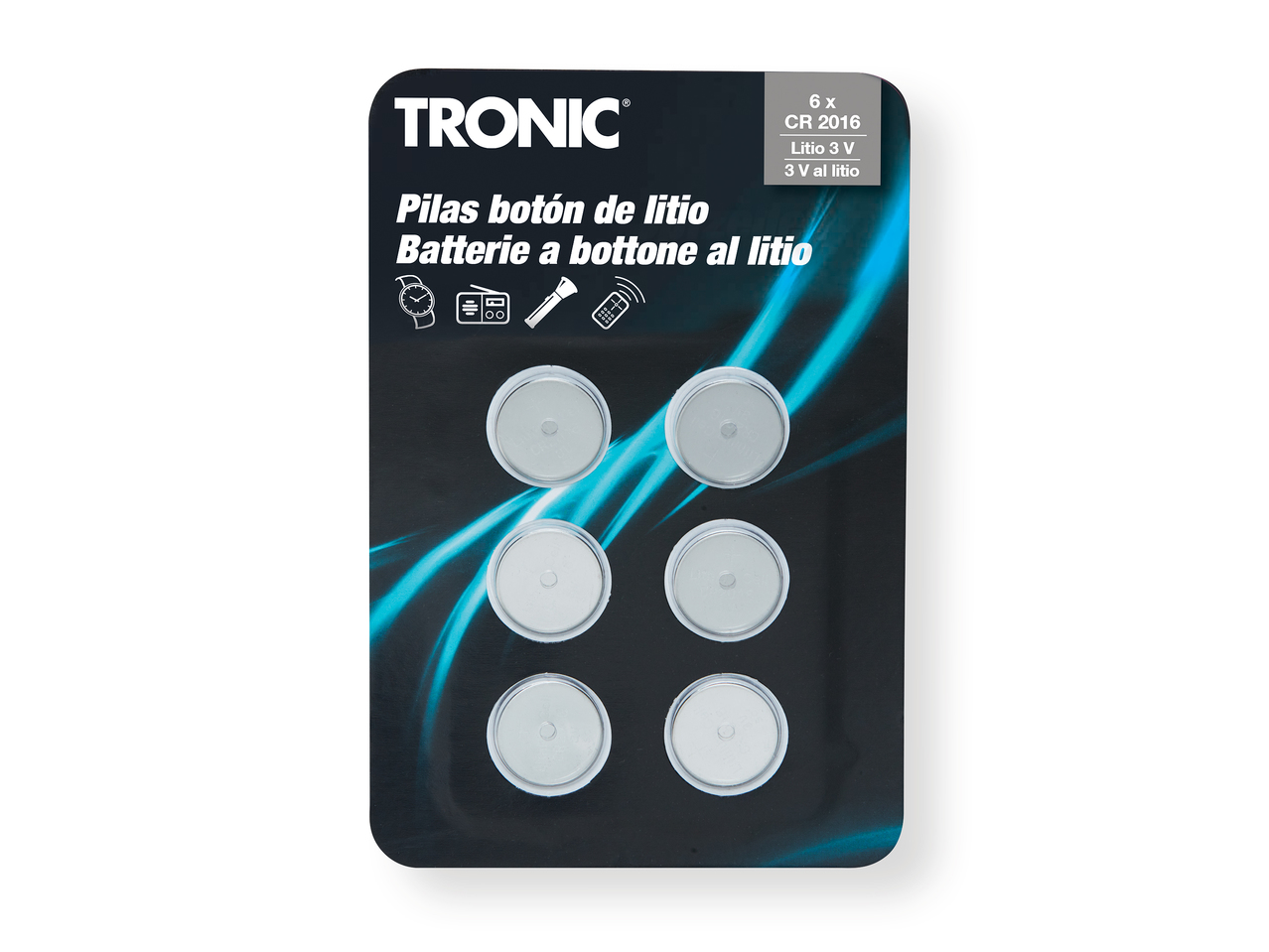 "Tronic" Pilas de botón
