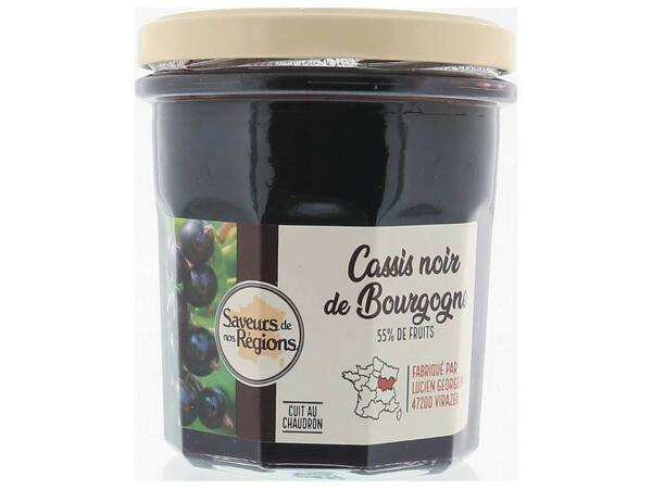 Préparation de fruits cassis noir de Bourgogne