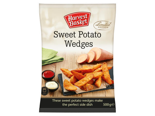 Süßkartoffel Wedges