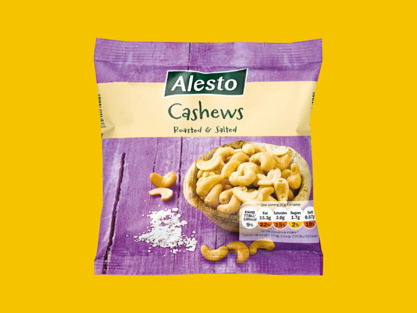 Alesto Roasted & Salted Cashews