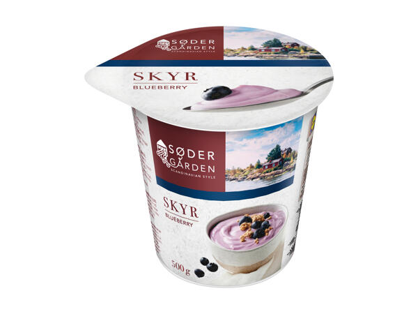 Skyr with Blueberries