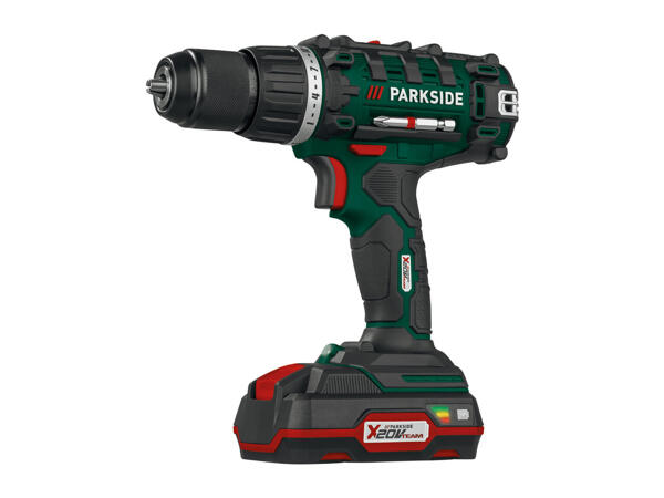 Parkside 20V Cordless Drill Set