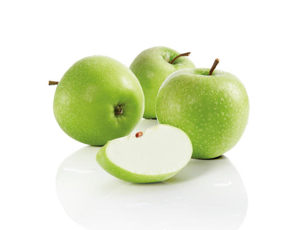 Gröna äpplen Granny Smith, lösvikt