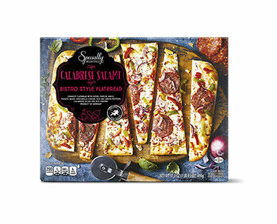 Specially Selected Bistro Style French Recipe or Calabrese Salami Flatbread