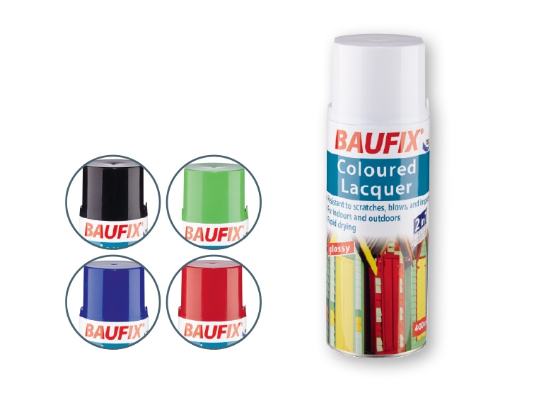 Baufix 400ml Coloured Spray Paint