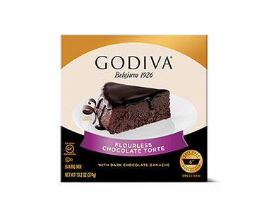 Godiva Chocolate Torte or Molten Lava Cake Premium Dessert Mix