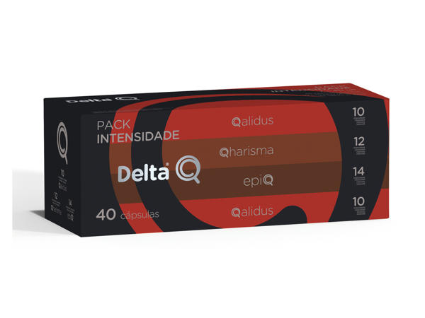 Delta Q(R) Cápsulas de Café Pack XL Qalidus/ Intensidade