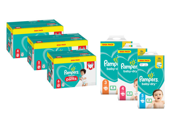 Pampers Baby Dry -housuvaippa Giga Pack