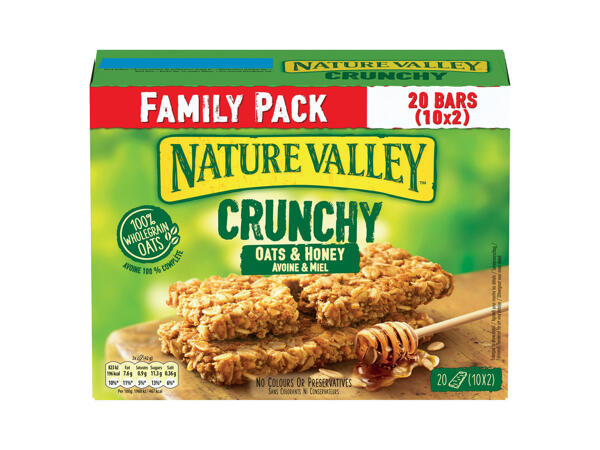 Nature valley Crunchy barres de céréales