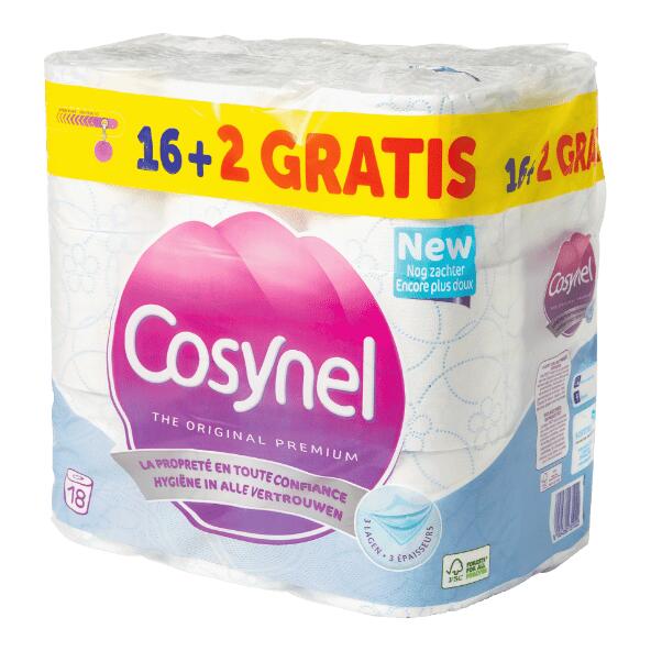 COSYNEL(R) 				Toilettenpapier, 18 St.