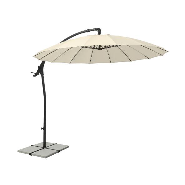 Aluminiowy parasol ogrodowy w stylu azjatyckim