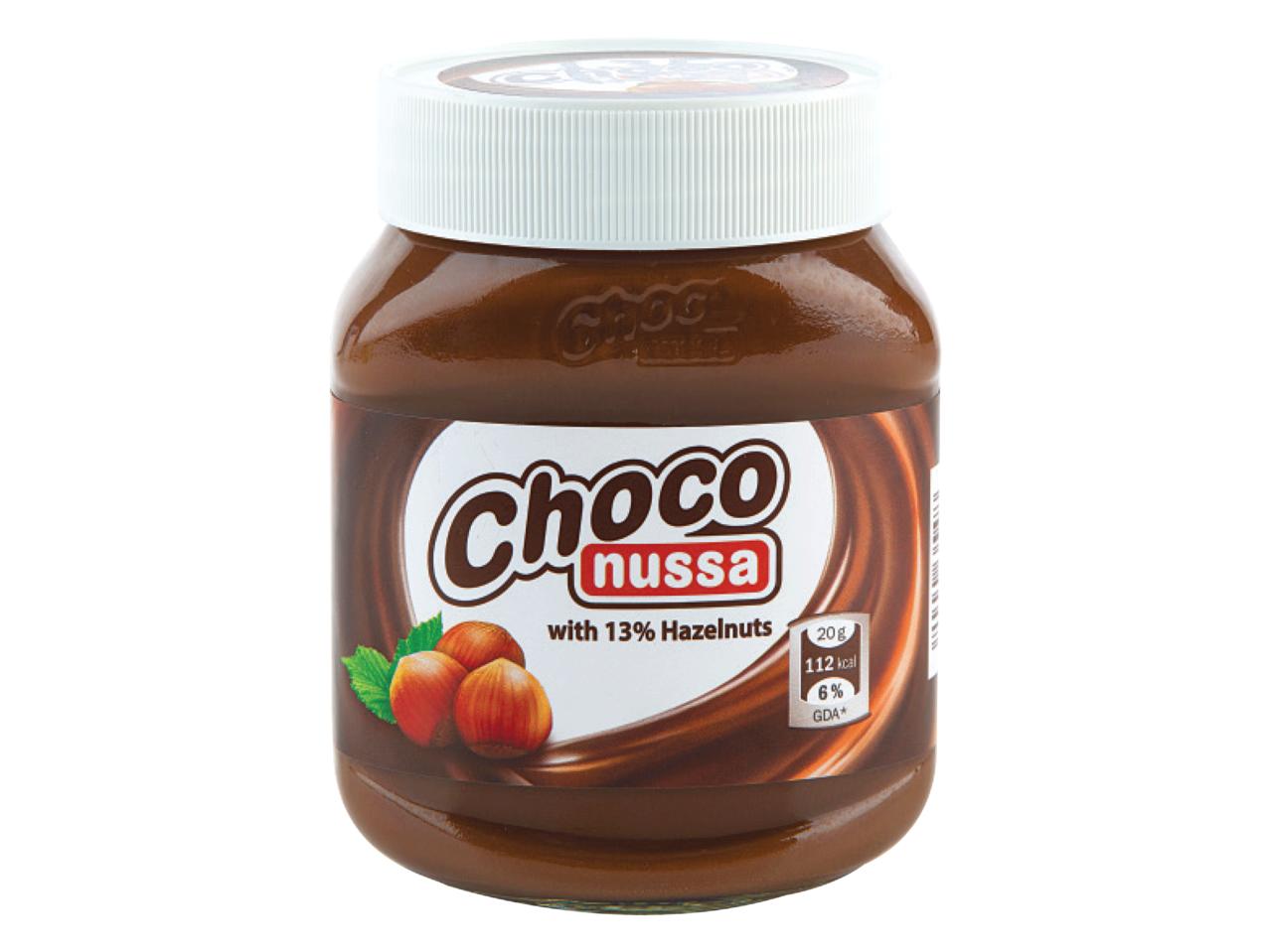 Choco Nussa Chocolate Hazelnut Spread