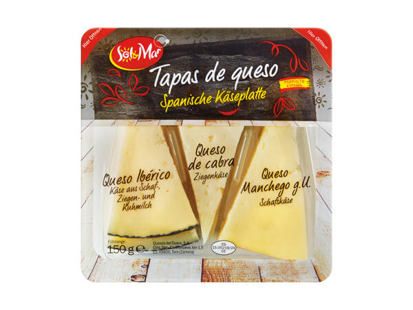 Plateau de fromages espagnols