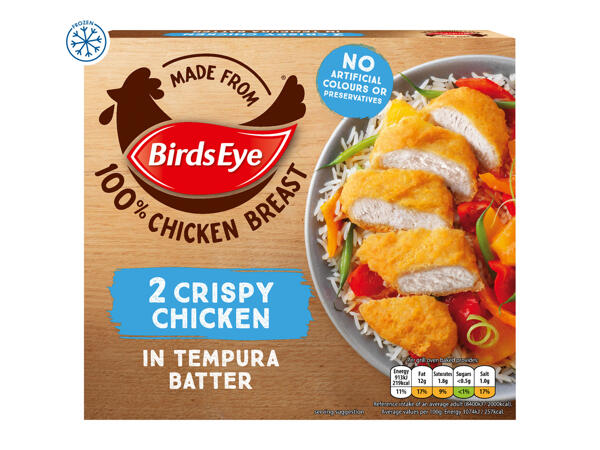 Birds Eye Crispy Chicken in Tempura Batter