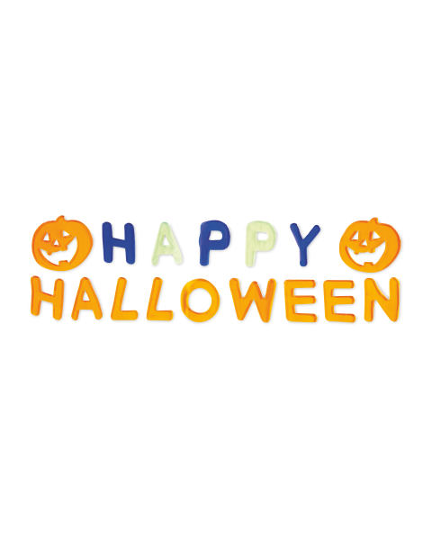 "Happy Halloween" Gel Stickers