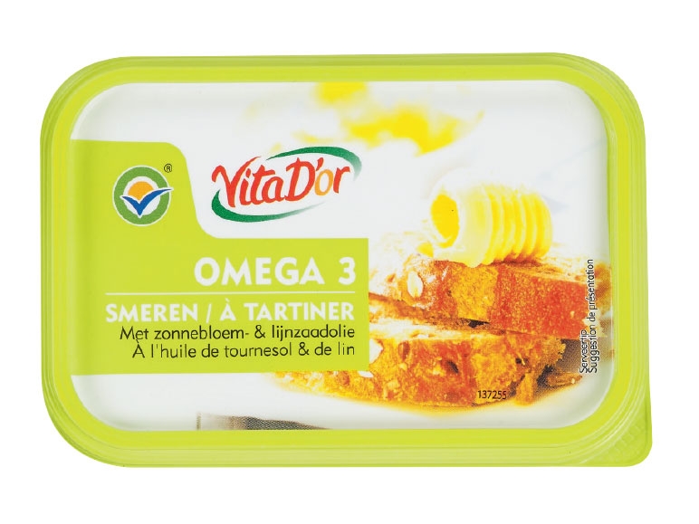 Margarine aux oméga-3