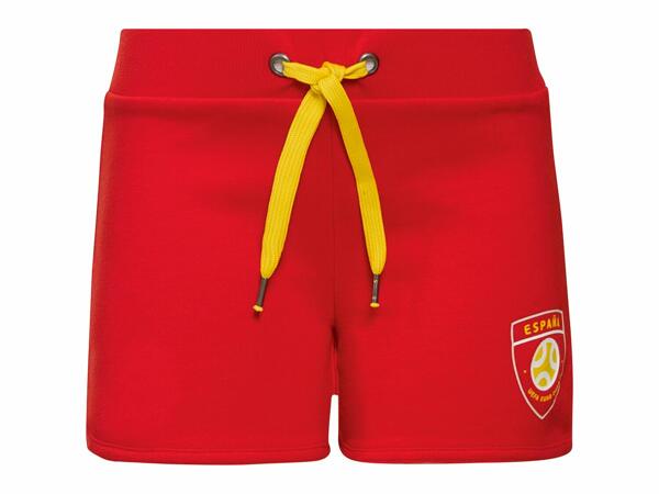Pantalón corto UEFA EURO 2020 rojo infantil
