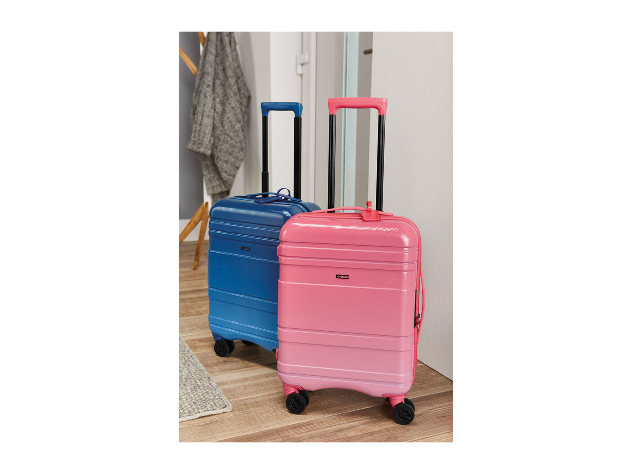 Top Move Blue Cabin Suitcase1