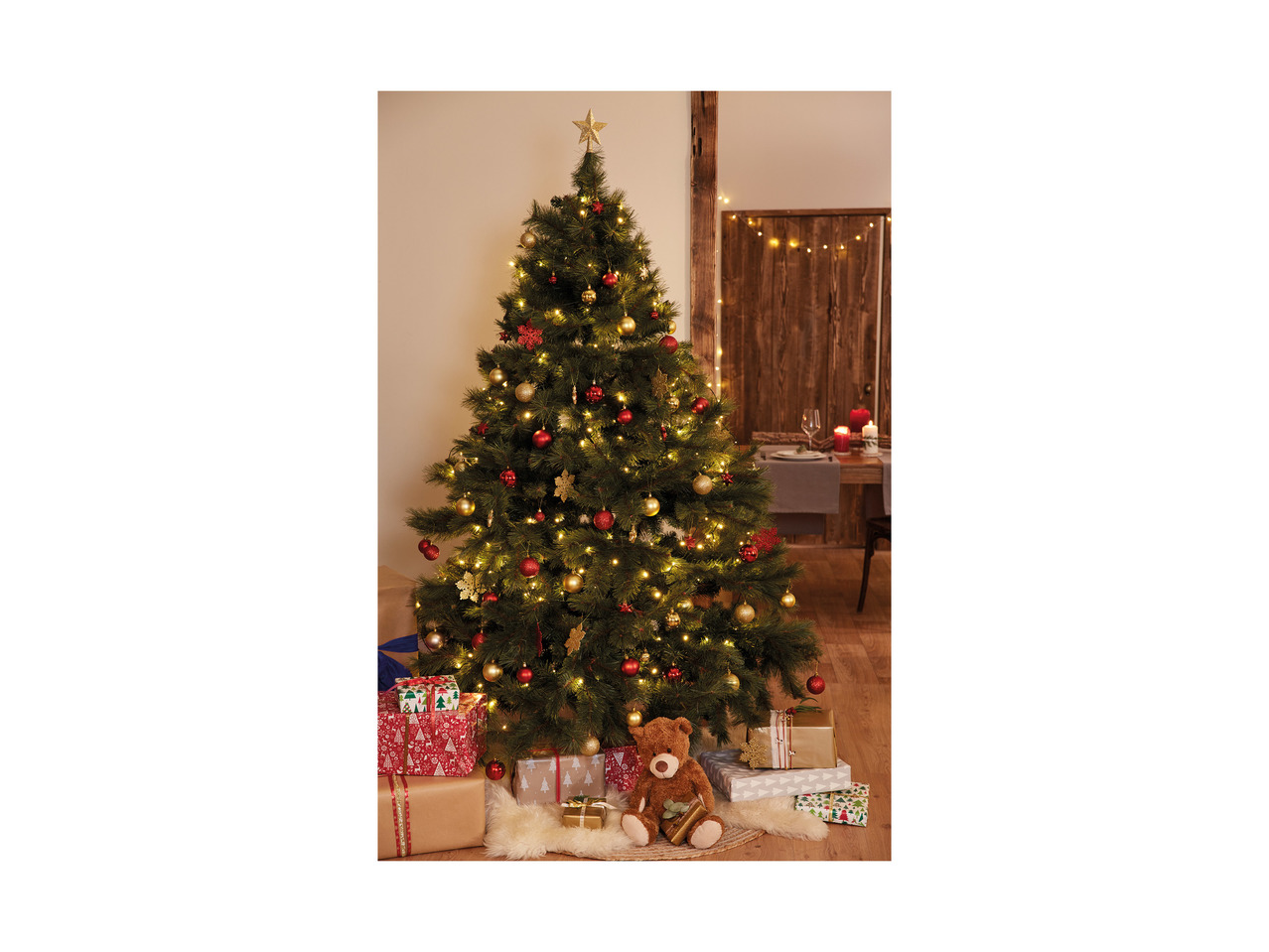 Melinera 100-Piece Christmas Tree Decoration Set1