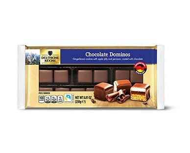 Deutsche Küche Chocolate or Dark Chocolate Dominos
