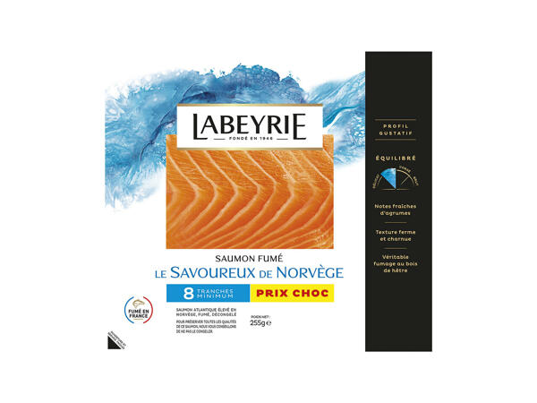 Labeyrie saumon fumé de Norvège