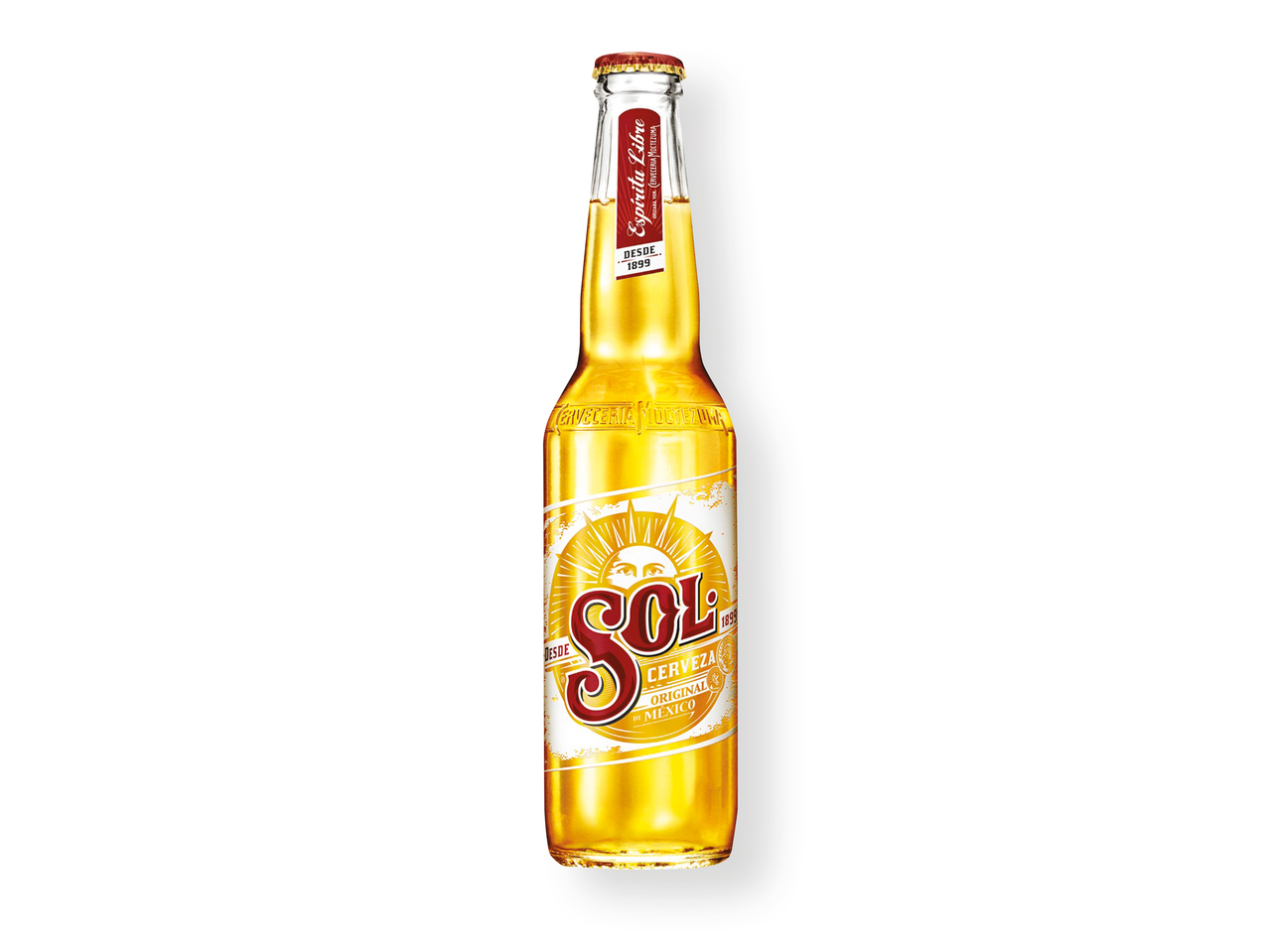 'Sol(R)' Cerveza rubia mexicana