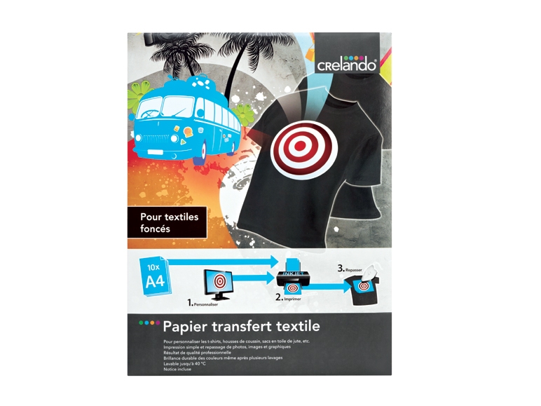 Papier transfert pour textile
