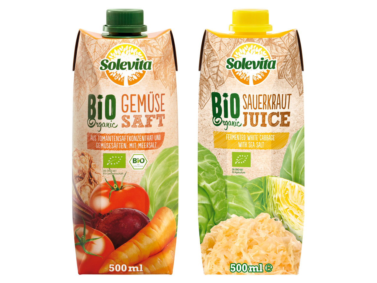 SOLEVITA Bio-Gemüsesaft