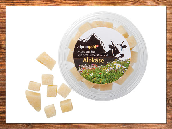 Alpengold Alpkäse-Möckli und -Stäbli