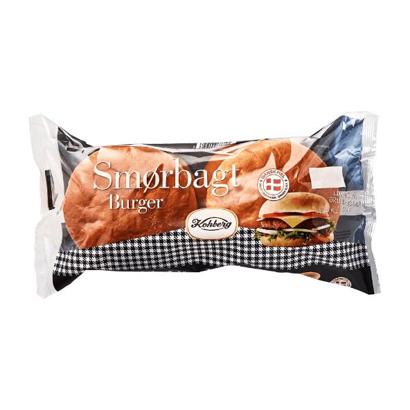 KOHBERG 	 				Smørbagt hotdogbrød eller burgerboller