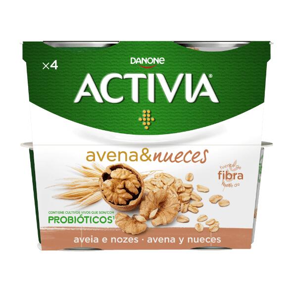 Activia Iogurte Aveia + Nozes/ Cereais