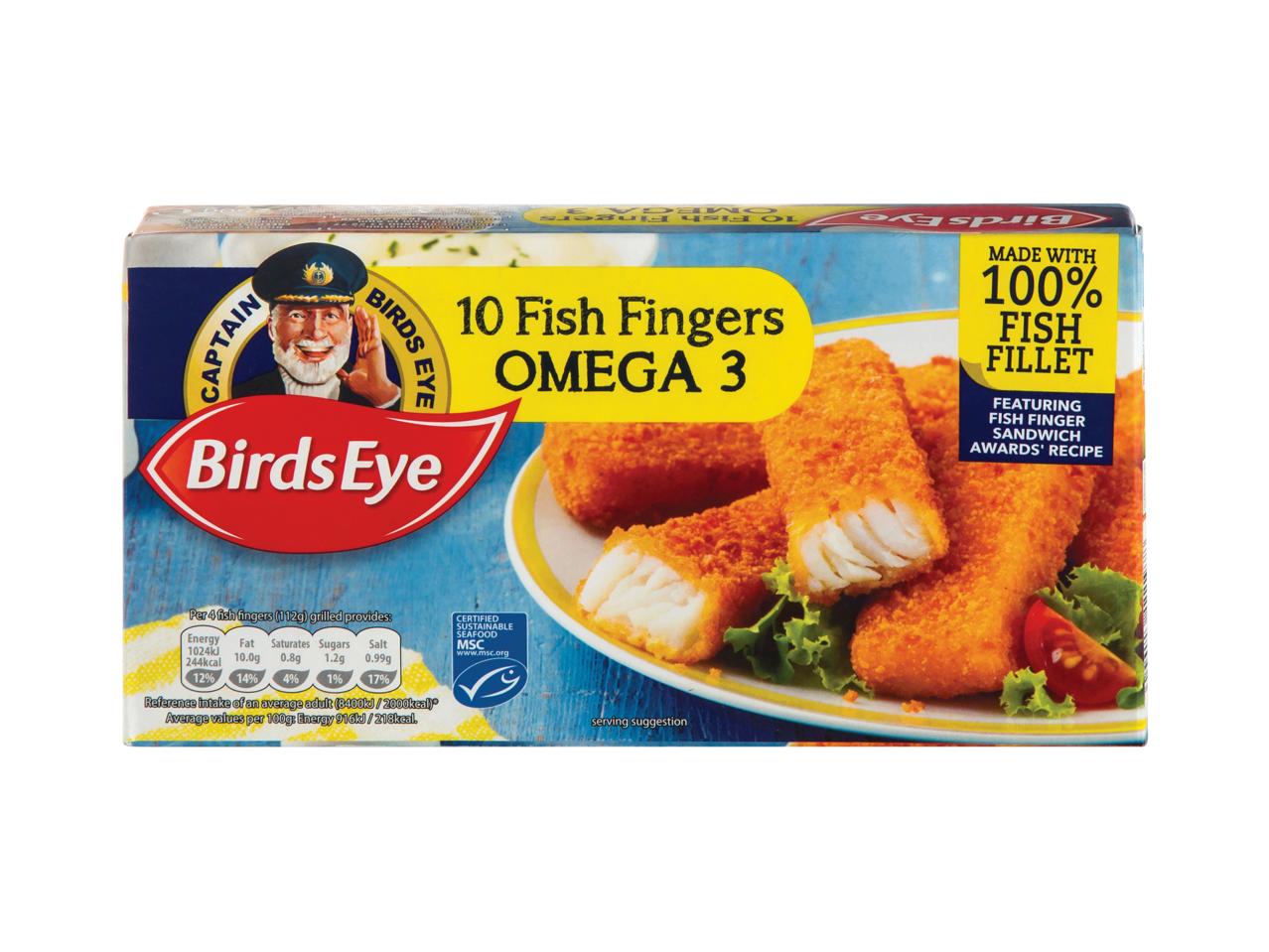 BIRDS EYE Omega-3 Fish Fingers