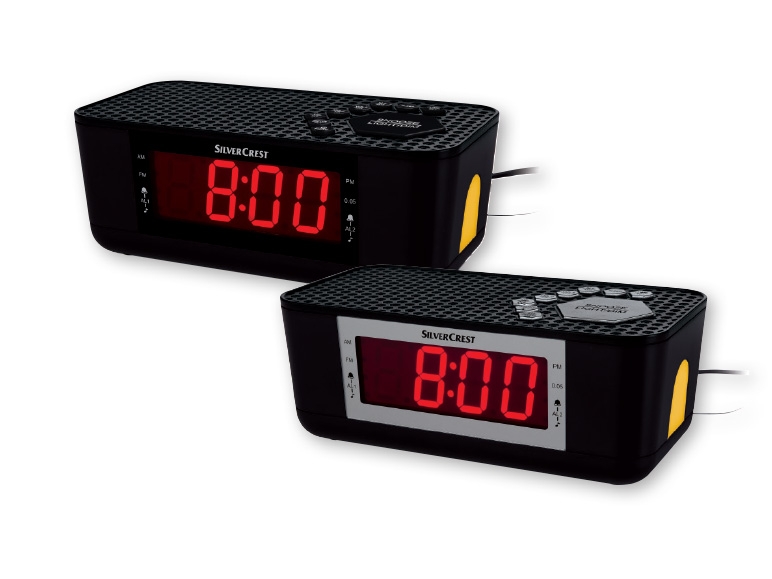 SILVERCREST Radio Alarm Clock