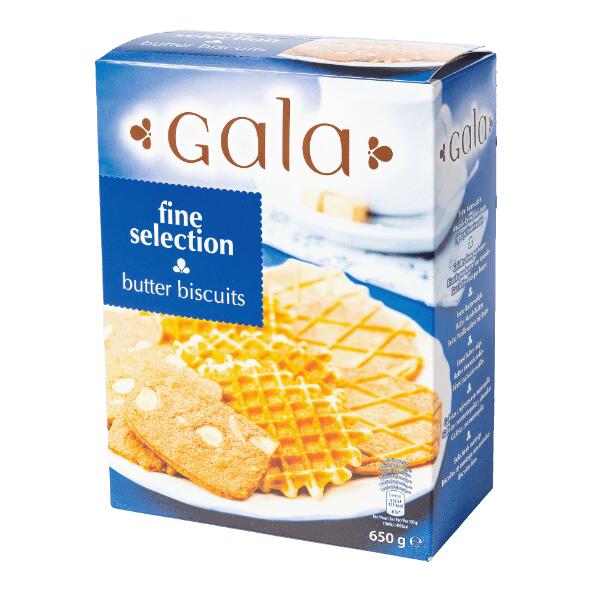 GALA(R) 				Biscuits au beurre