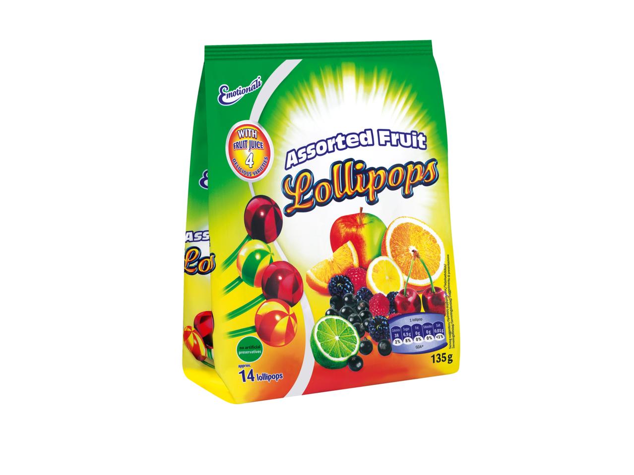 EMOTIONALI Fruit Lollipops