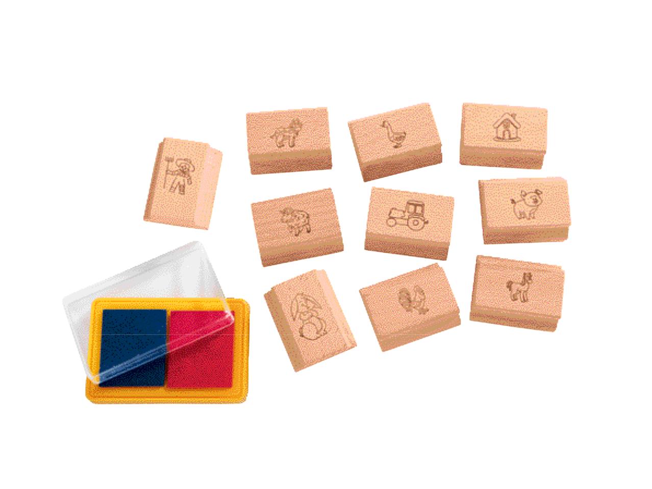 CRELANDO Kids' Stamp Set