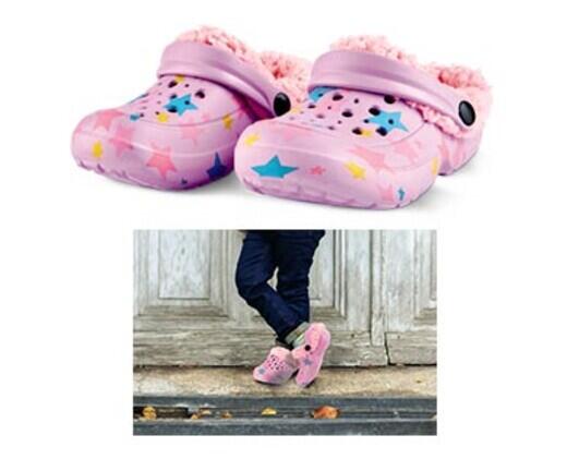 Lily & Dan 
 Children's Warm Lined Clogs