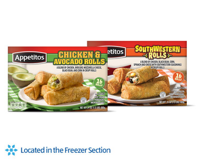 Appetitos Chicken & Avocado or Southwestern Rolls