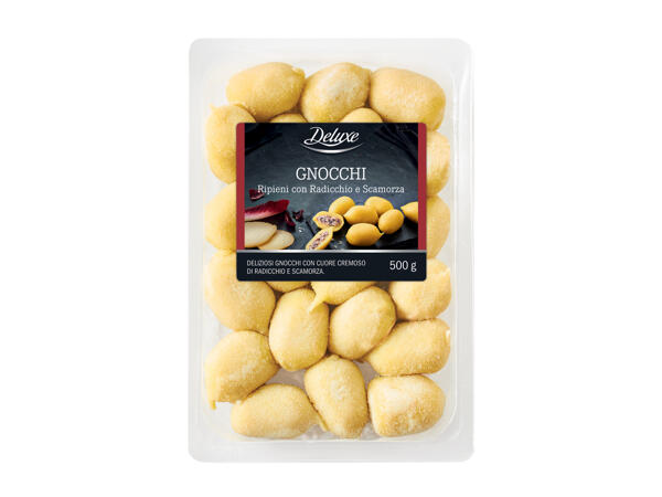 Gnocchi filled with Radicchio and Scamorza Cheese or with Truffles