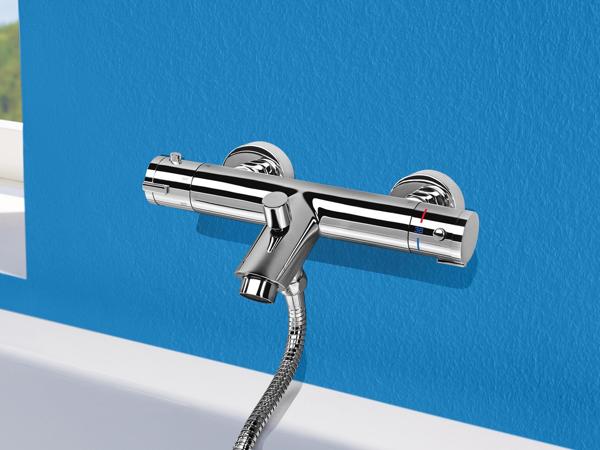 Miscelatore per vasca o doccia, con termostato