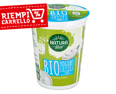 NATURA FELICE Yogurt bianco BIO