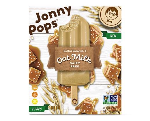 Jonny Pops 
 Chocolate Fudge or Salted Caramel Oat Milk Bars