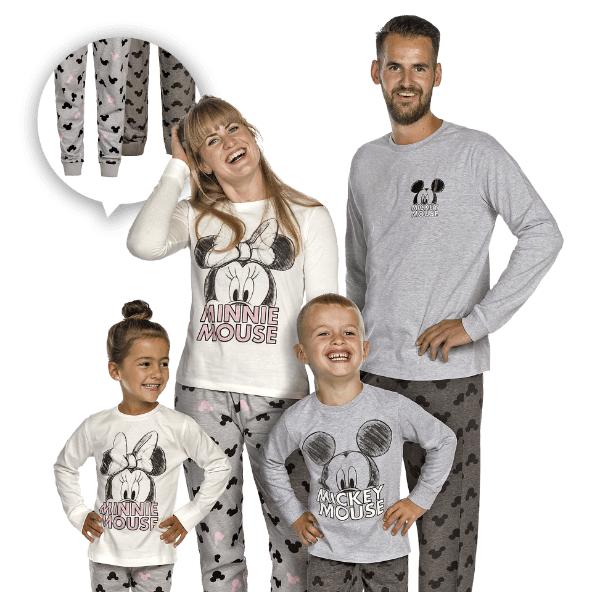 Pijama para Família Mickey & Minnie