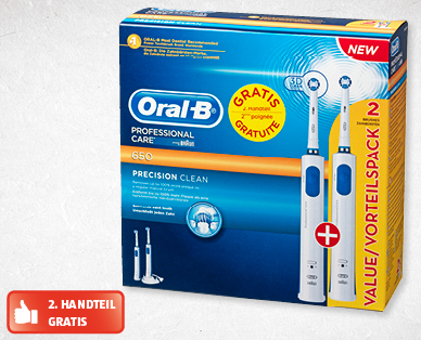 ORAL-B Elektrische Zahnbürste Professional Care 650